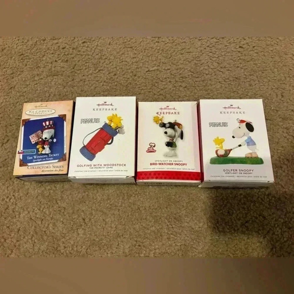 Hallmark Other - Lot Of 4 Hallmark Keepsake Peanut Collectors Series